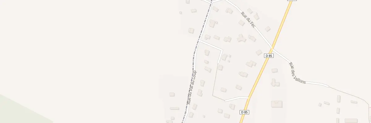 Plan du 4 Che du Fec à Saint-Pierre-du-Bosguérard