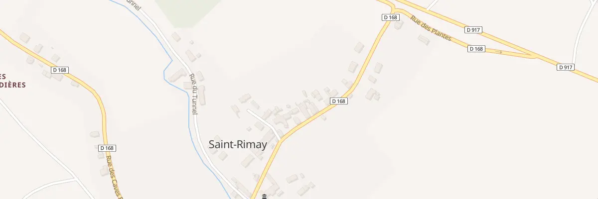 Plan du 13 Rue des Plantes à Saint-Rimay