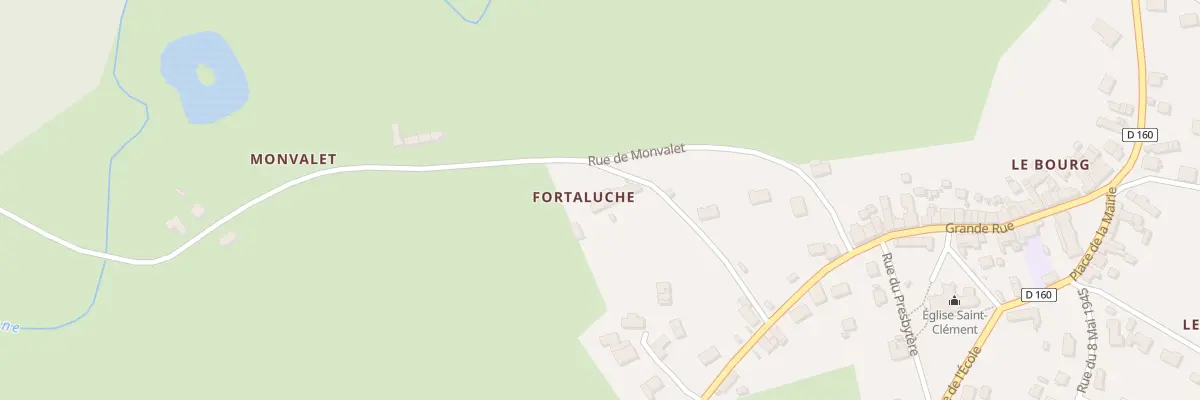 Plan du 42 Fortaluche à Choue