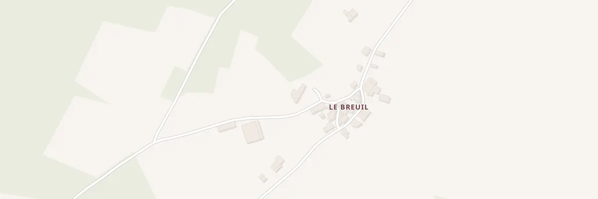 Plan du 16 Le Breuil à Montrollet