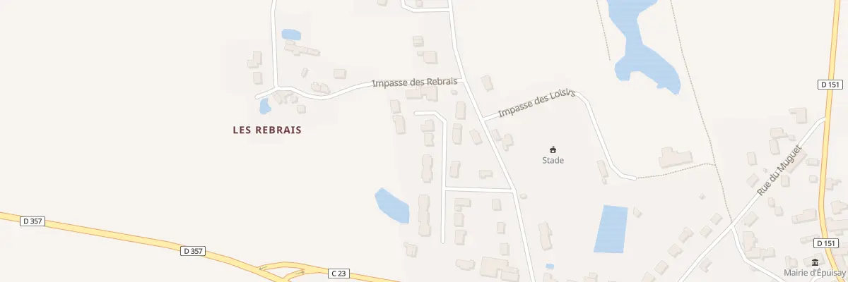 Plan du 22 Imp de la Rose à Épuisay