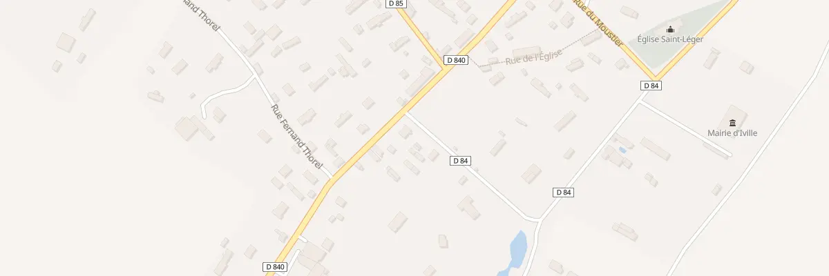 Plan du 1 Rue de la Mare à Lait à Iville
