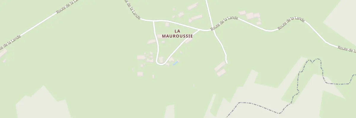 Plan du 80 La Mauroussie à Saint-Jory-de-Chalais