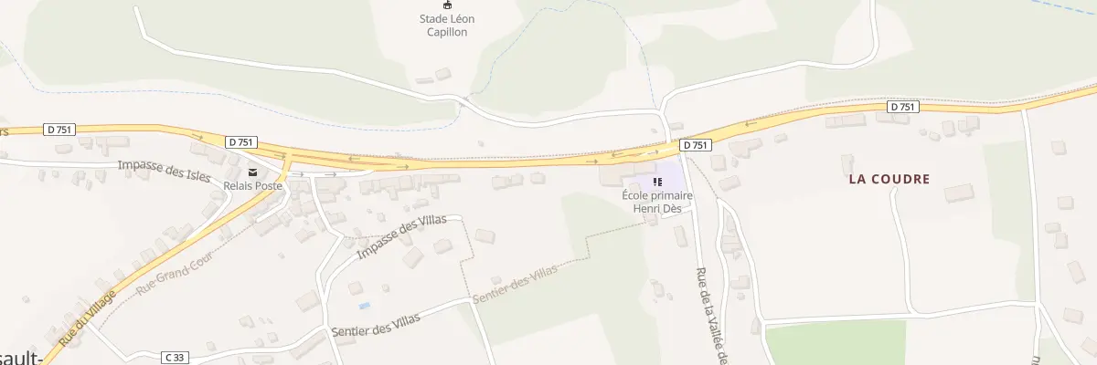 Plan du 6 Rte de Tours à Lussault-sur-Loire