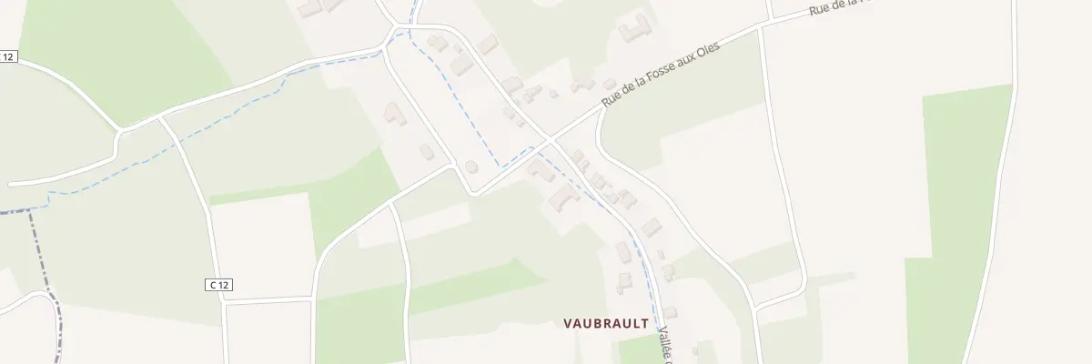 Plan du 33 Vall de Vaubrault à Nazelles-Négron
