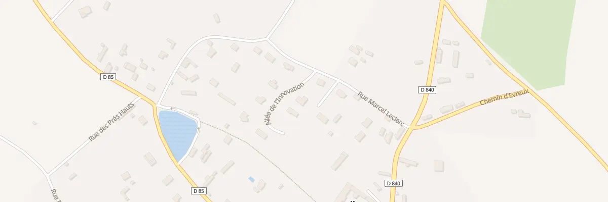 Plan du 9007 Rue Chignolet à Iville