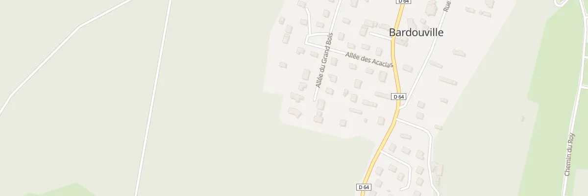 Plan du 519 All du Grand Bois à Bardouville