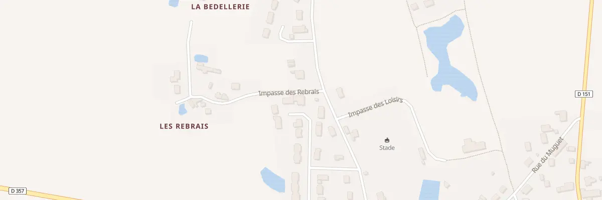 Plan du 9 Imp de la Rose à Épuisay