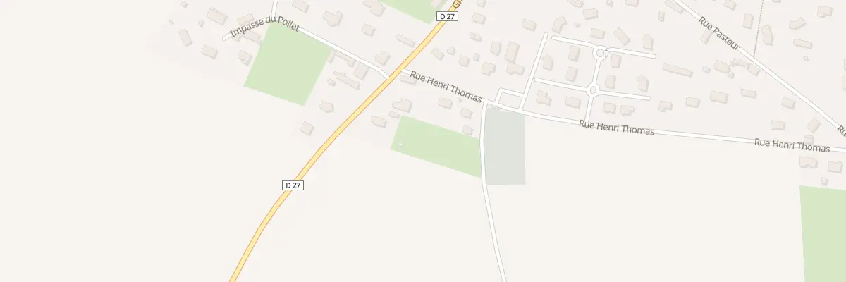 Plan du 42 Grande Rue à Avremesnil