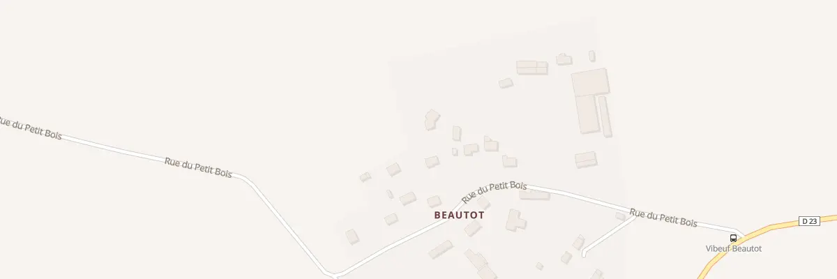 Plan du 1589 Rue du Petit Bois à Vibeuf