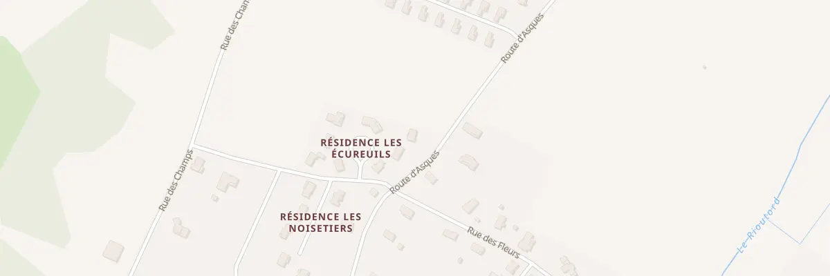 Plan du 6 Res les Écureuils à Lavit