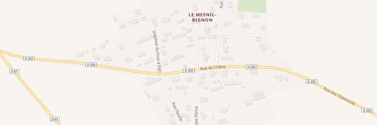 Plan du 3 Rue Cauchoise à Ectot-l’Auber