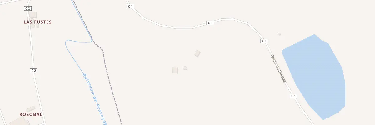 Plan du 3505 Rte de Dausse à Anthé