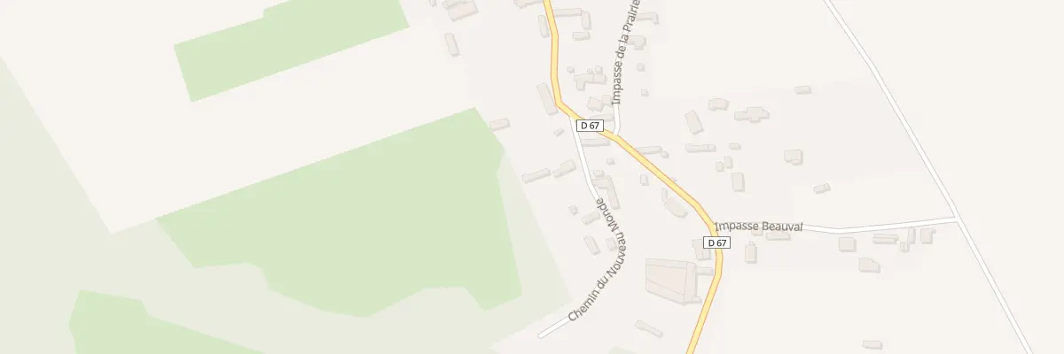 Plan du 2538 Rte de Becquigny à Limésy