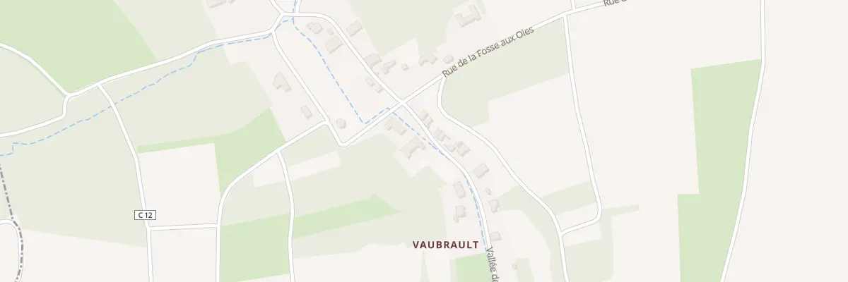 Plan de Vall de Vaubrault à Nazelles-Négron