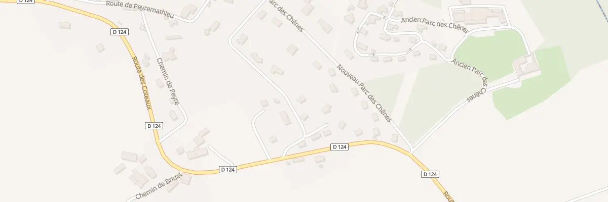 Plan du 607 Res du Château à Condezaygues
