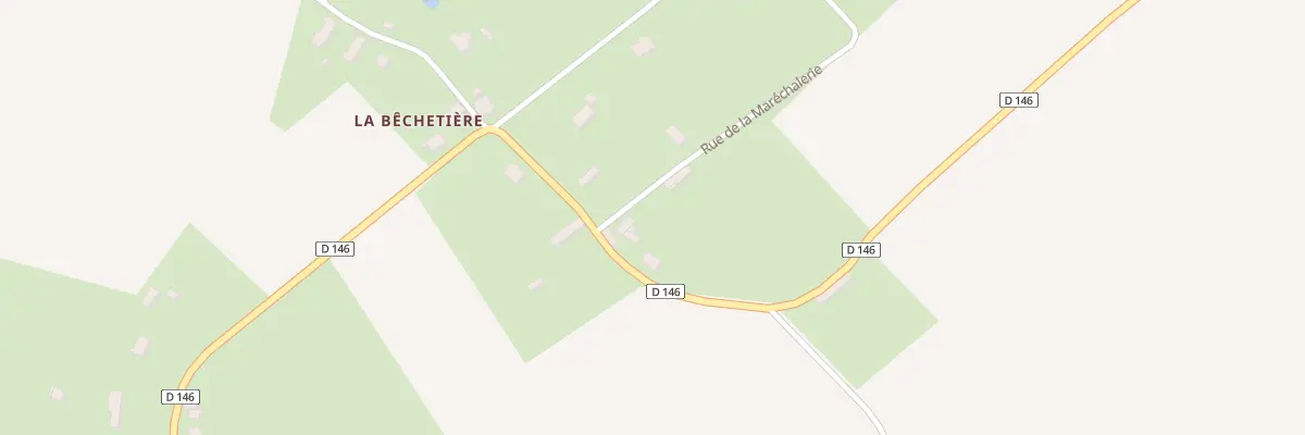 Plan du 2 Rue de la Marechalerie aux Ressuintes