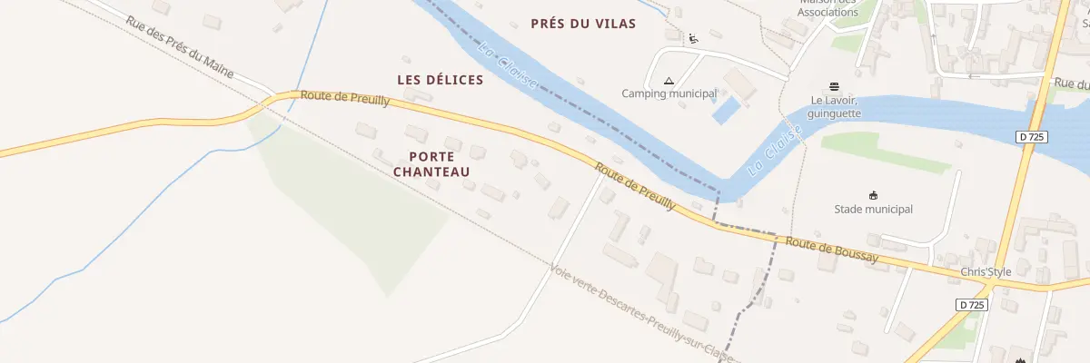 Plan du 12 Cr Les Delices Porte Chanteau à Boussay