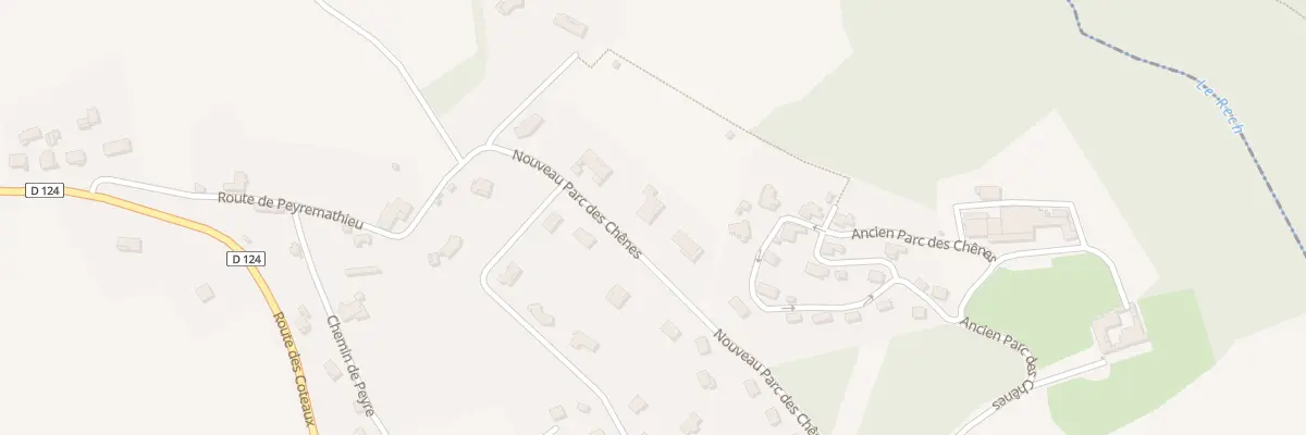Plan du 292 Res du Château à Condezaygues
