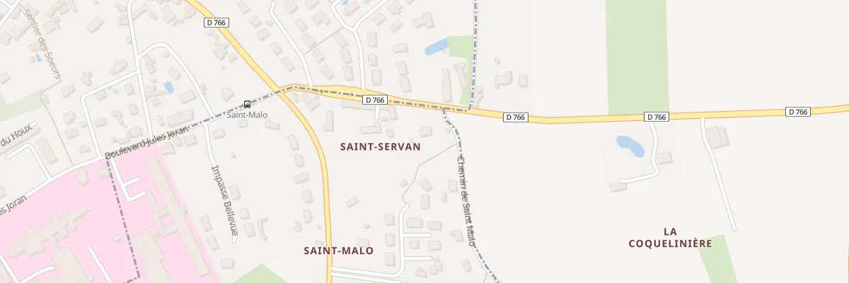 Plan de Saint Servan à Auzouer-en-Touraine