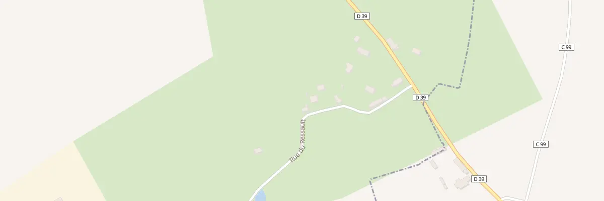 Plan du 8 Rue du Ressault au Neubourg