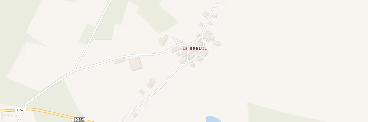 Plan du 12 Le Breuil à Montrollet