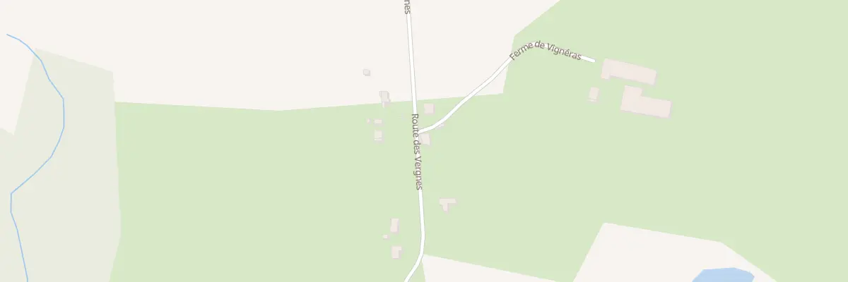 Plan du 16 Rte des Vergnes à Dournazac