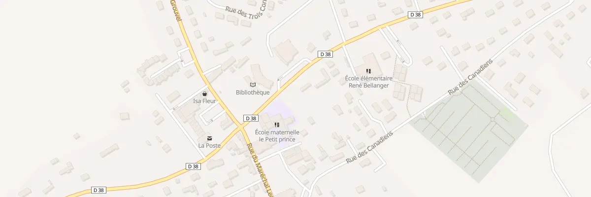 Plan du 6 Rue de la Croix du Gland à Bosroumois