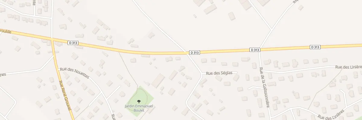 Plan du 330 Rue d’Elbeuf à Bosroumois