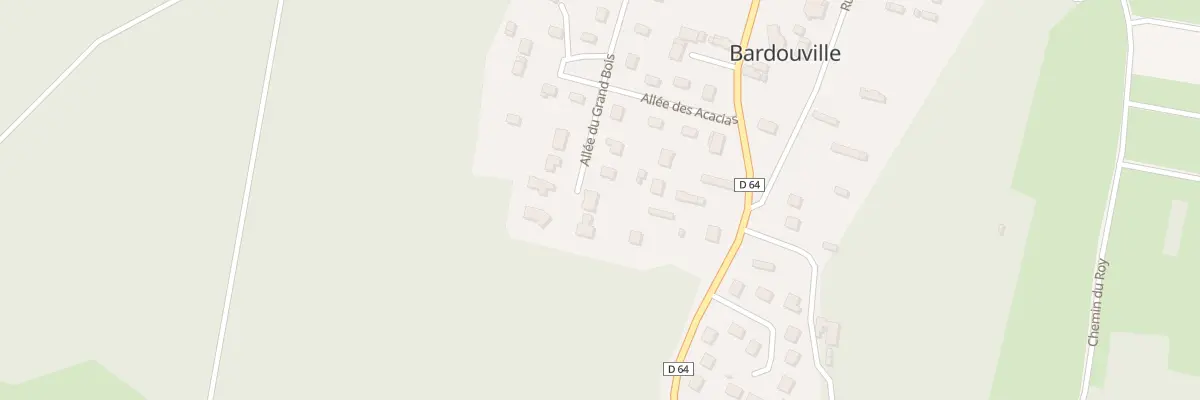 Plan du 517 All du Grand Bois à Bardouville