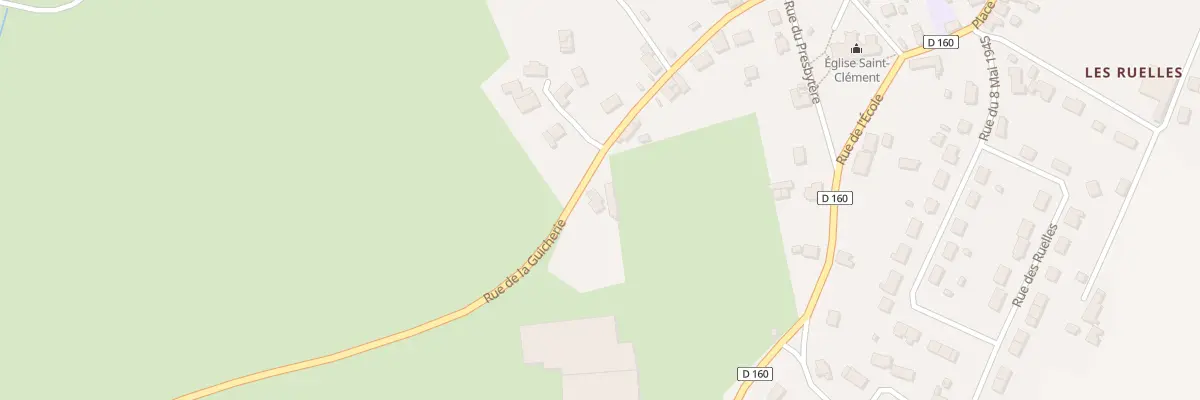 Plan du 6 Rue de la Guicherie à Choue