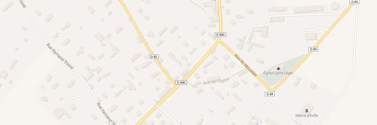 Plan du 38 Rue d’Elbeuf à Iville