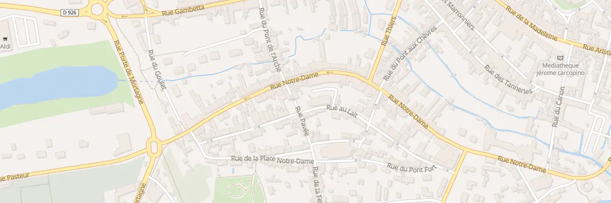 Plan du 25 Rue Pavée à Verneuil d’Avre et d’Iton