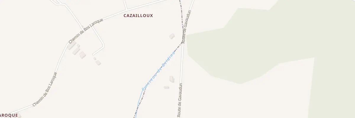 Plan du 642 Rte de Gavaudun à Blanquefort-sur-Briolance