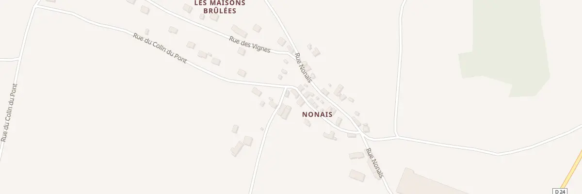 Plan du 47 Rue du Colin du Pont à Lunay