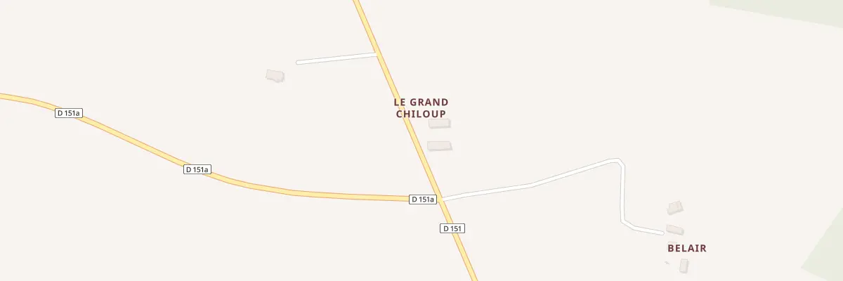 Plan du 2 Le Grand Chiloup à Choue
