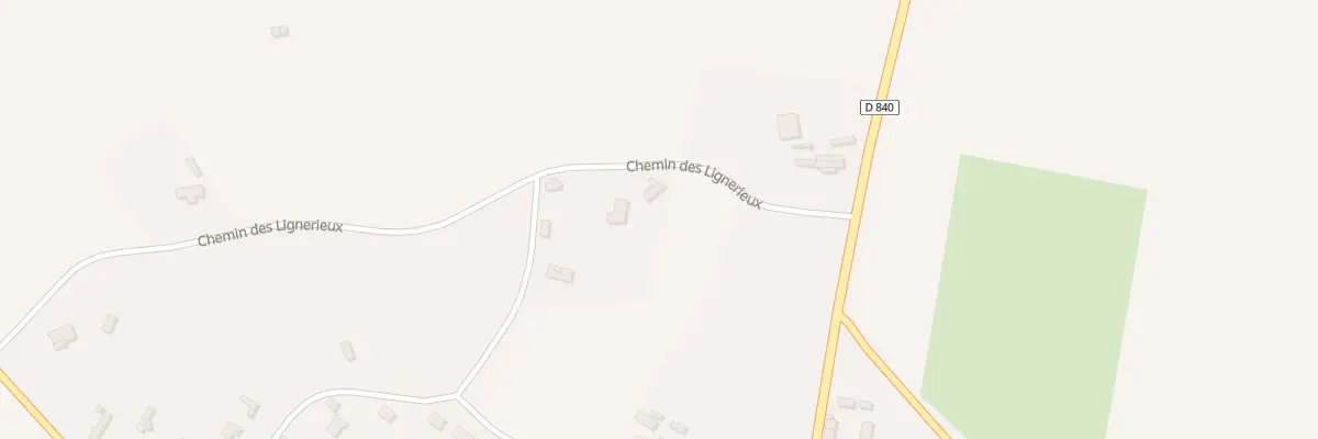Plan du 2 Che des Lignerieux à Iville