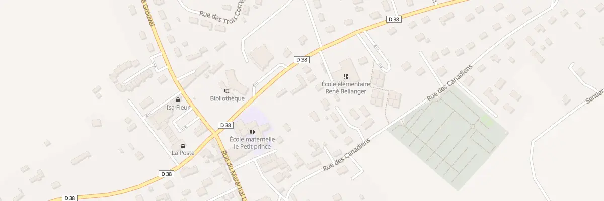 Plan du 12 Rue de la Croix du Gland à Bosroumois