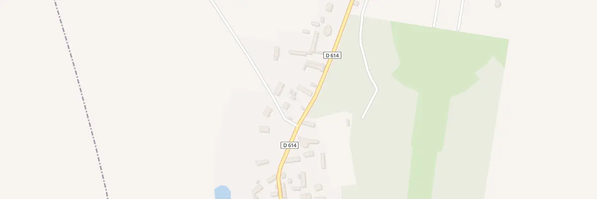Plan du 25 Rue de l’Eglise à Faverolles-la-Campagne