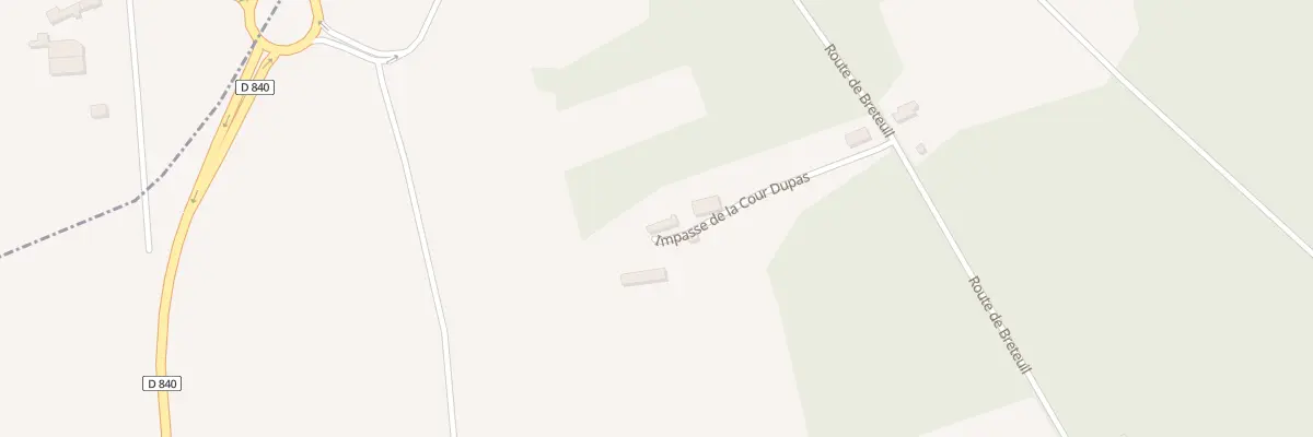 Plan du 39 La Madeleine à Sainte-Marie-d’Attez