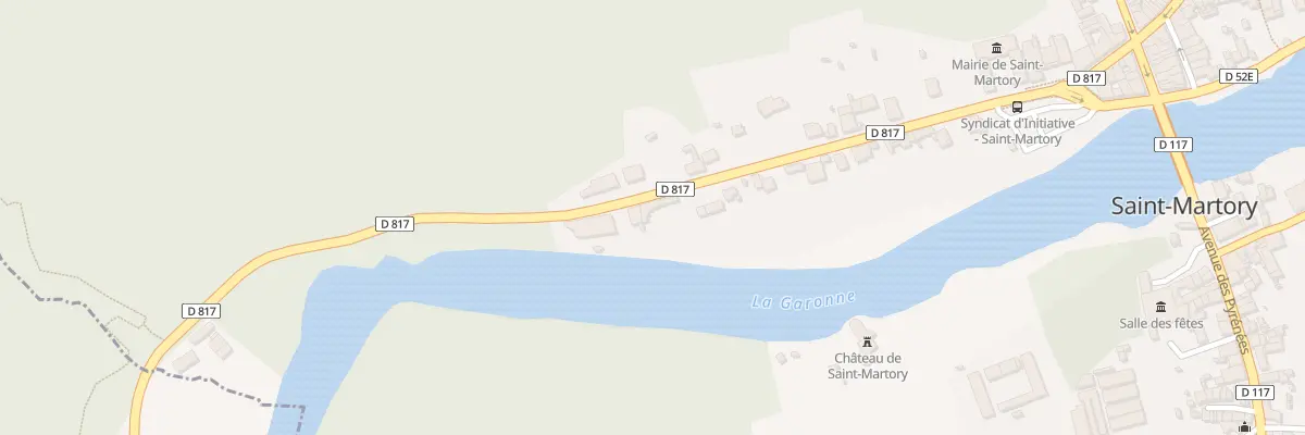 Plan du 421 Av Norbert Casteret à Saint-Martory