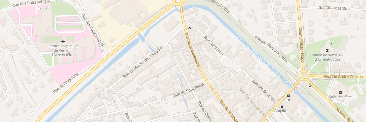 Plan du 55 Rue du Docteur Fabre à Verneuil d’Avre et d’Iton