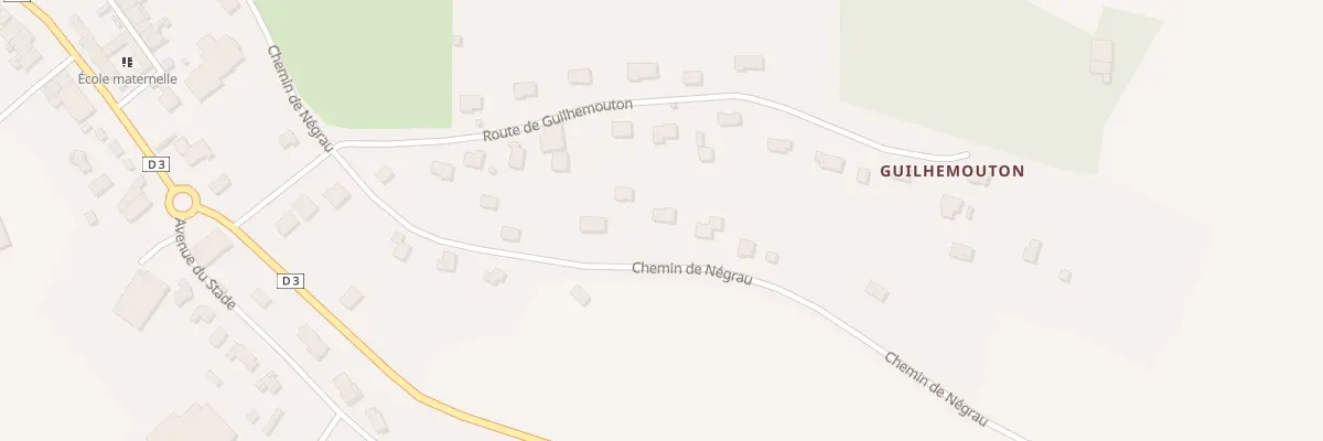 Plan du 17 Che de Négrau à Lavit