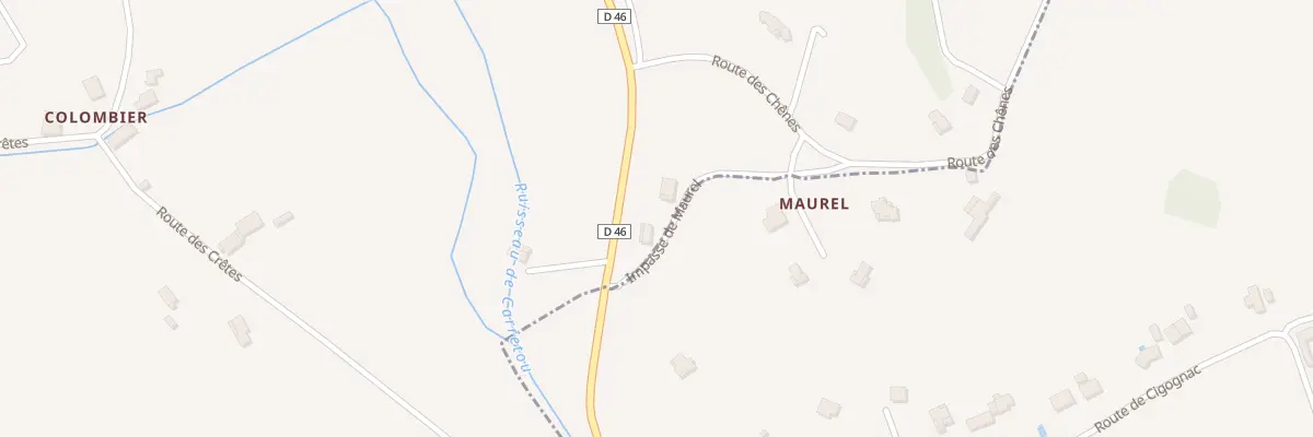 Plan du 85 Imp de Maurel à Gasques