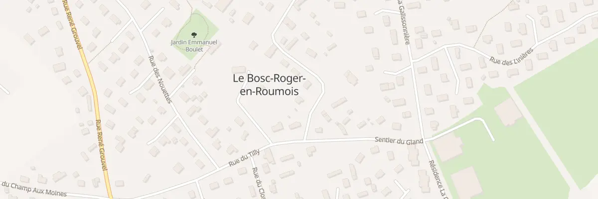 Plan du 35 Rue du Marais à Bosroumois