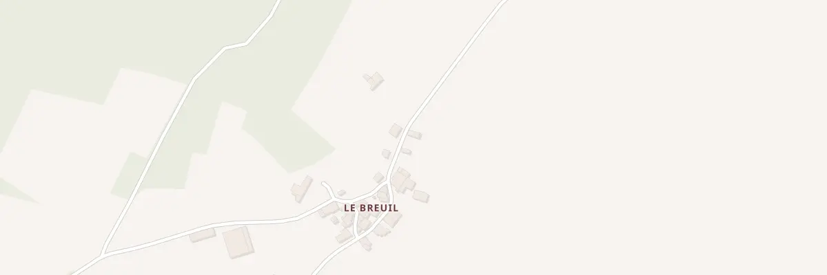 Plan du 3 Le Breuil à Montrollet