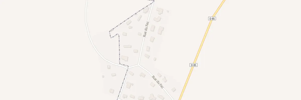 Plan du 37 Rue du Fec au Thuit de l’Oison