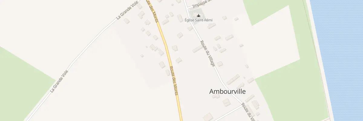 Plan du 159 Rte des Monts à Anneville-Ambourville