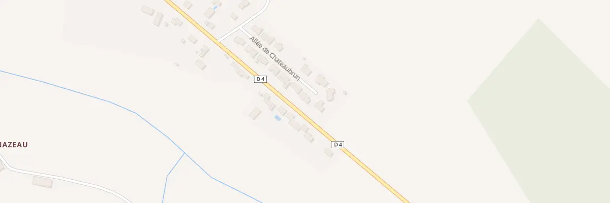 Plan du 14 All de Chateaubrun à Nouic