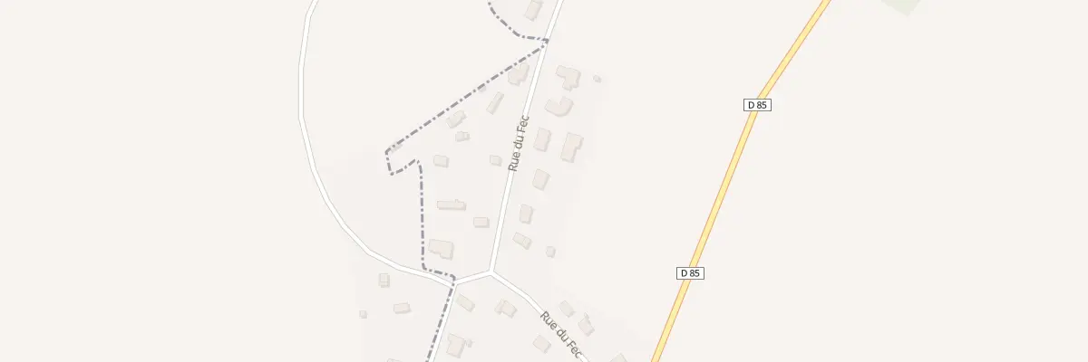 Plan du 35 Rue du Fec au Thuit de l’Oison